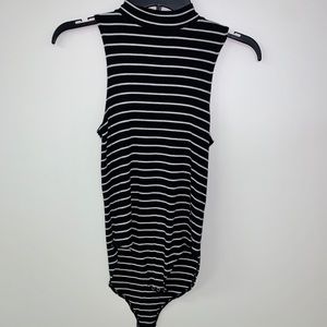 American Eagle Striped Bodysuit, Women’s Size M